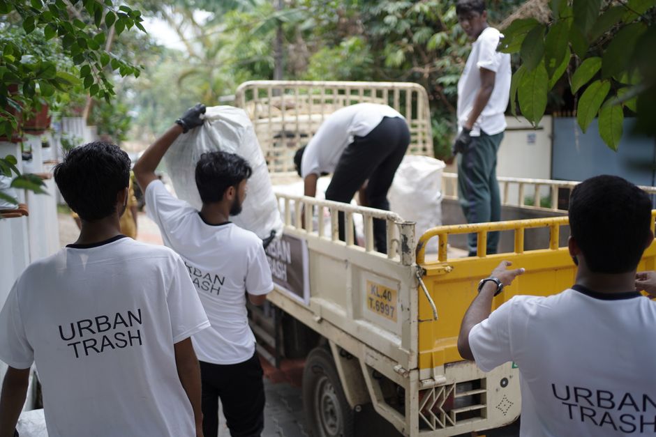 Same-Day Rubbish Collection — illustrative stock photo (not a customer job)